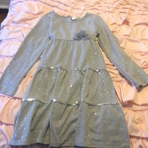 Rare Edition- Grey with metallic colors dots and trimming.